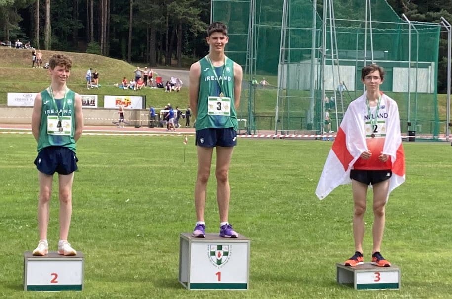 St Attracta's Patrick Hyland wins 3000 metre walk gold