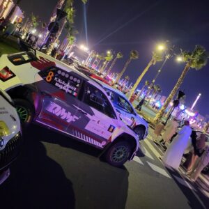 Niall Burns sixth overall after opening stage of Qatar rally