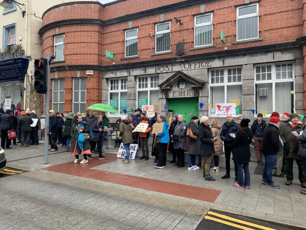 Solidarity with refugees rally held in Sligo