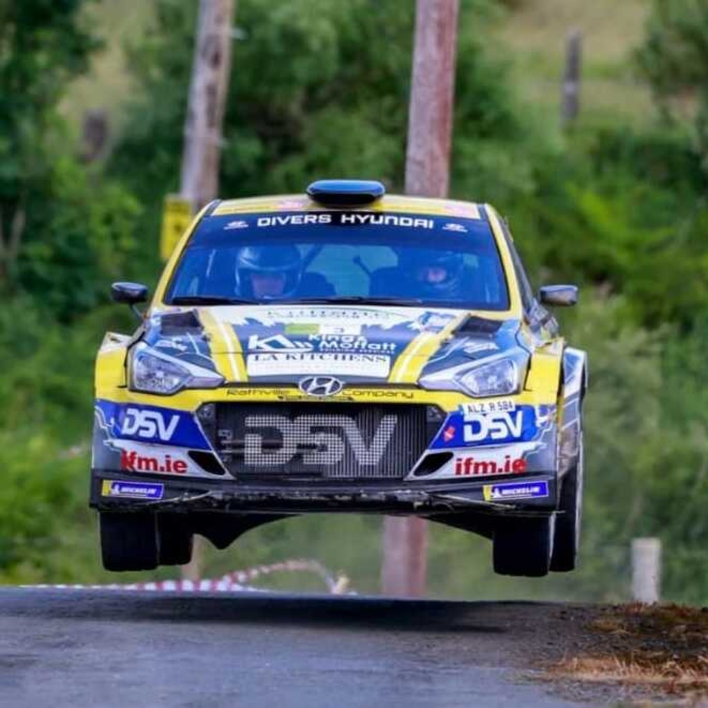 Josh Moffett leads Donegal International Rally after Day 1