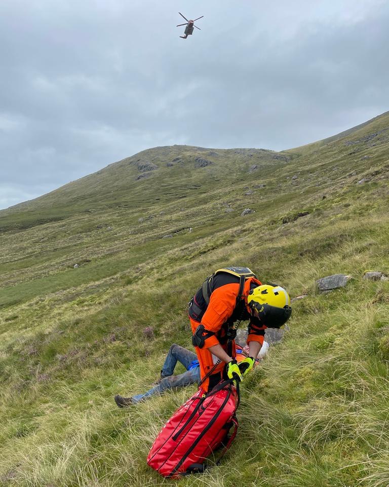 Rescue 118 assist in multi-agency operation