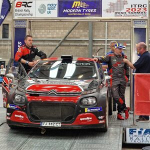 Sligo's Niall Burns third in Ulster Rally