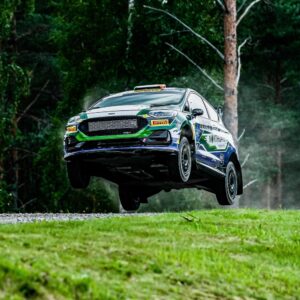 Donegal's Eamonn Kelly in Rally Finland contention