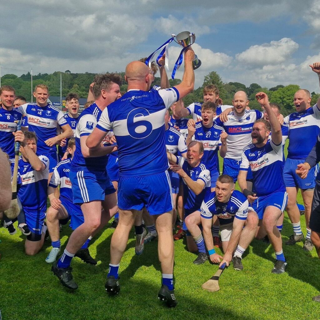 Four Masters celebrate Donegal hurling title