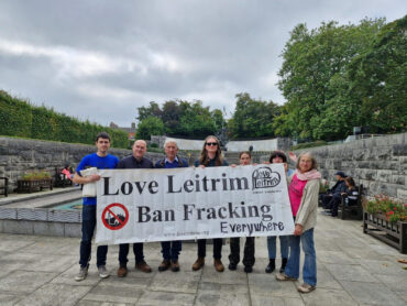 Love Leitrim take part in anti-fracking protest in Dublin