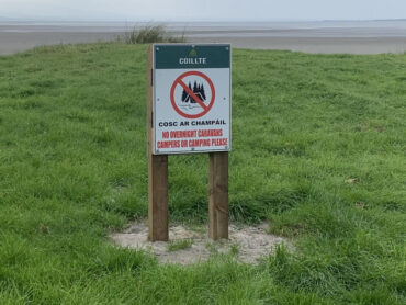 Action called for to prevent illegal camping at Lissadell beach and woods