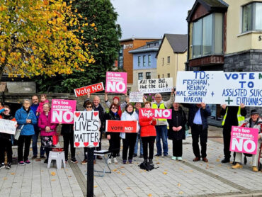 Leitrim protest held ahead of Dáil debate on Assisted Dying legislation