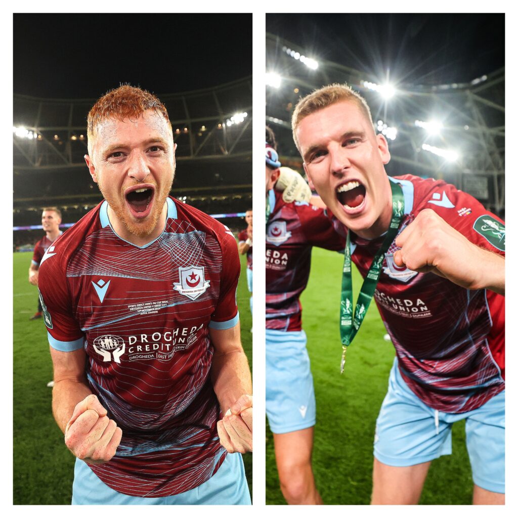 Local players part of Drogheda's FAI Cup joy