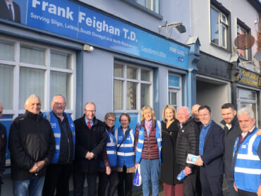 Helen McEntee joins Fine Gael canvass in Sligo