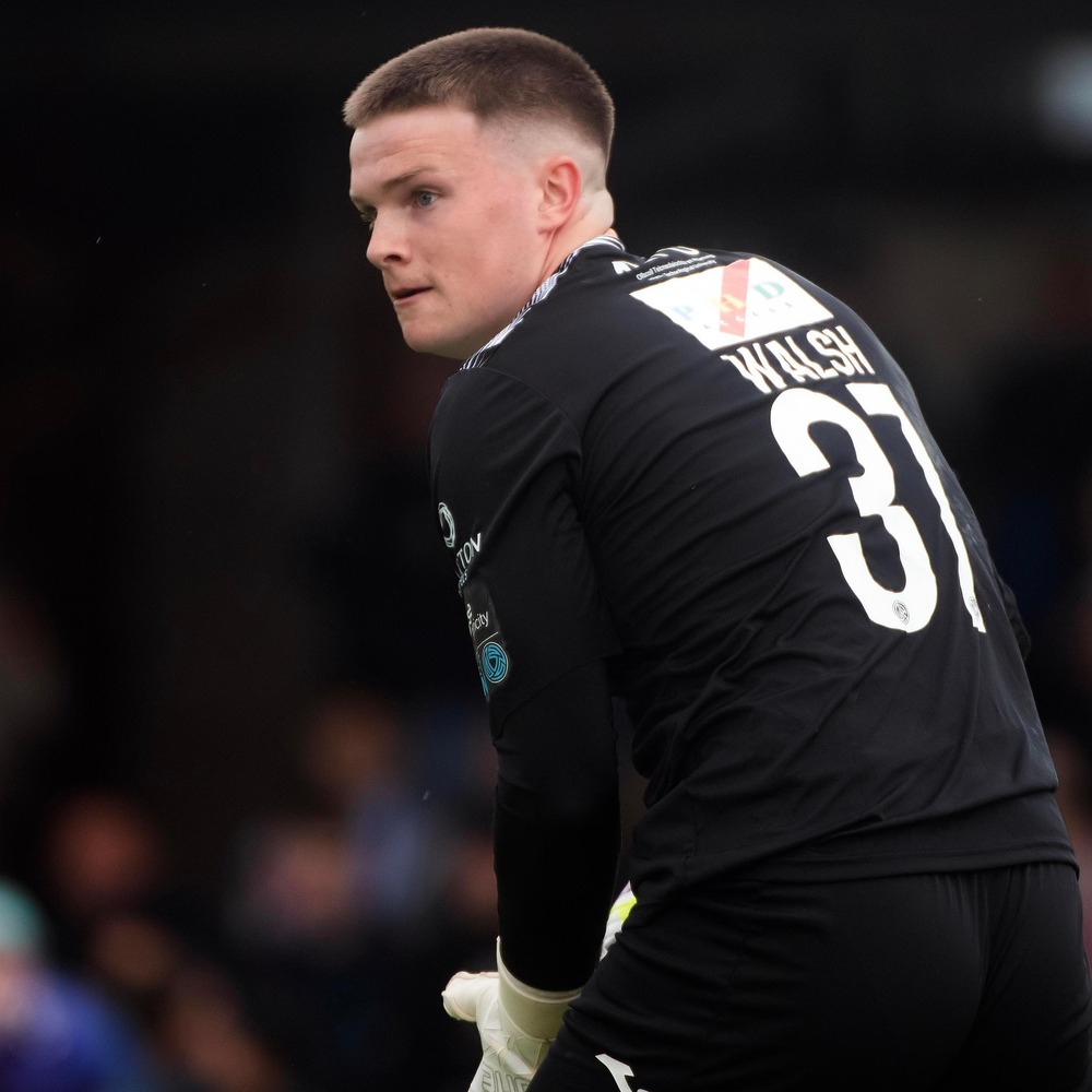 Sligo Rovers keeper Conor Walsh in Ireland U21 squad